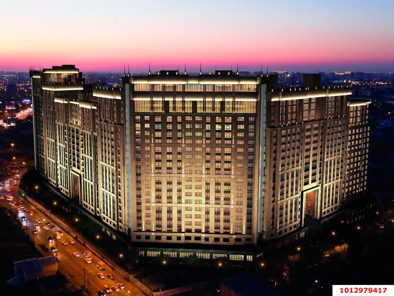 Фото №3: Студия 34 м² - Краснодар, Школьный, Прикубанский внутригородской округ, Круглик, мкр. жилой комплекс Сердце, ул. Школьная, 1