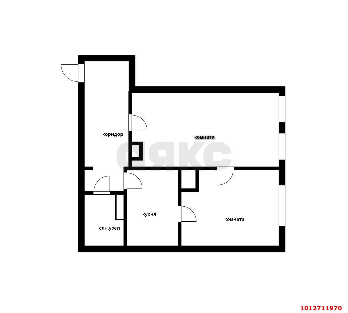 Фото №6: 2-комнатная квартира 48 м² - Энем, ул. Маяковского, 1
