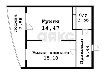 Фото №2: 1-комнатная квартира 46 м² - Краснодар, мкр. жилой комплекс Фонтаны, ул. Воронежская, 47Б