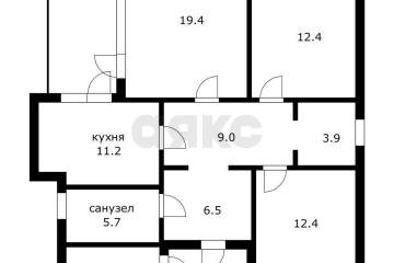 Фото №2: Дом 85 м² - Калина, мкр. Прикубанский внутригородской округ, ул. Вишнёвая, 147