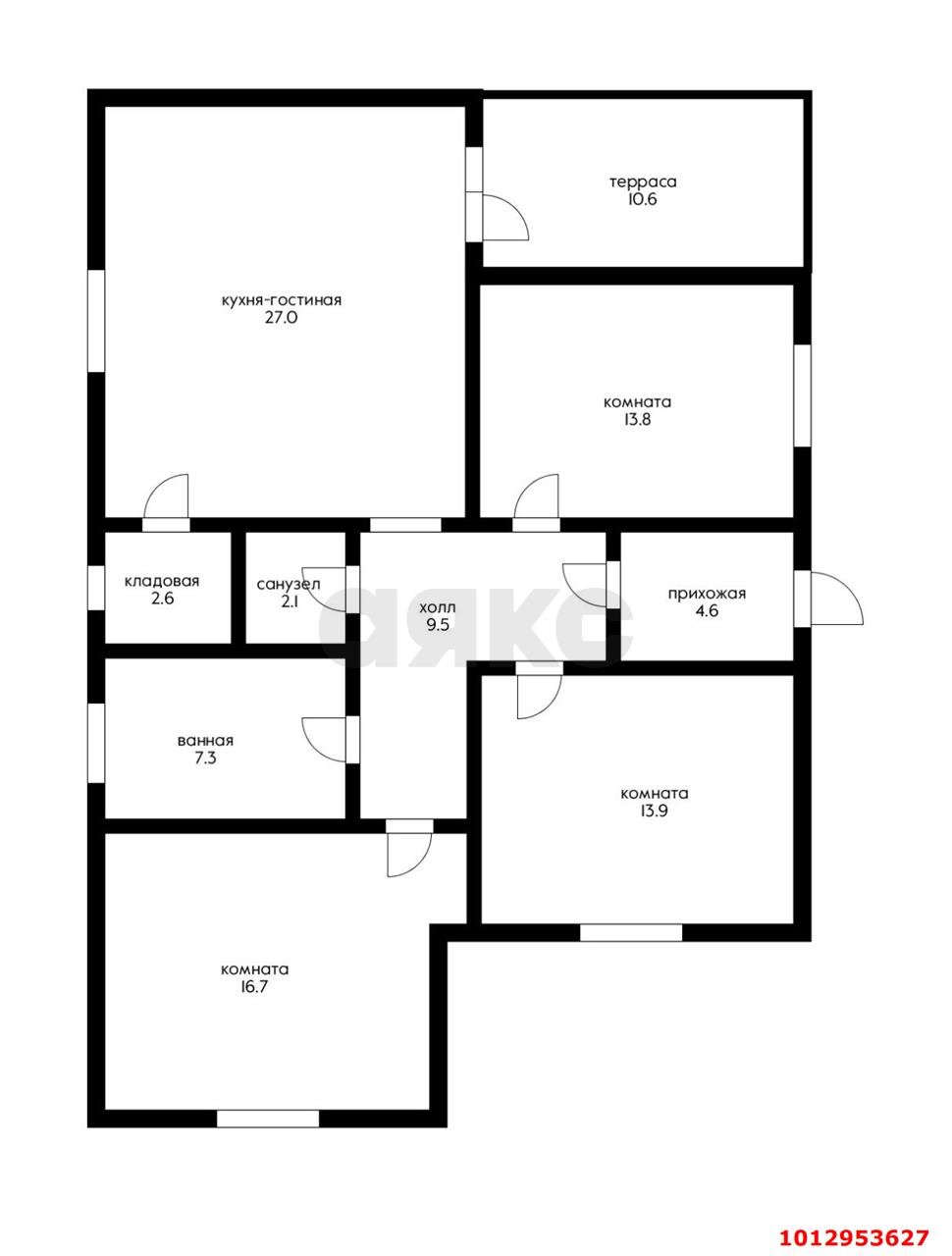 Фото №8: Дом 110 м² + 4 сот. - Белозёрный, Прикубанский внутригородской округ