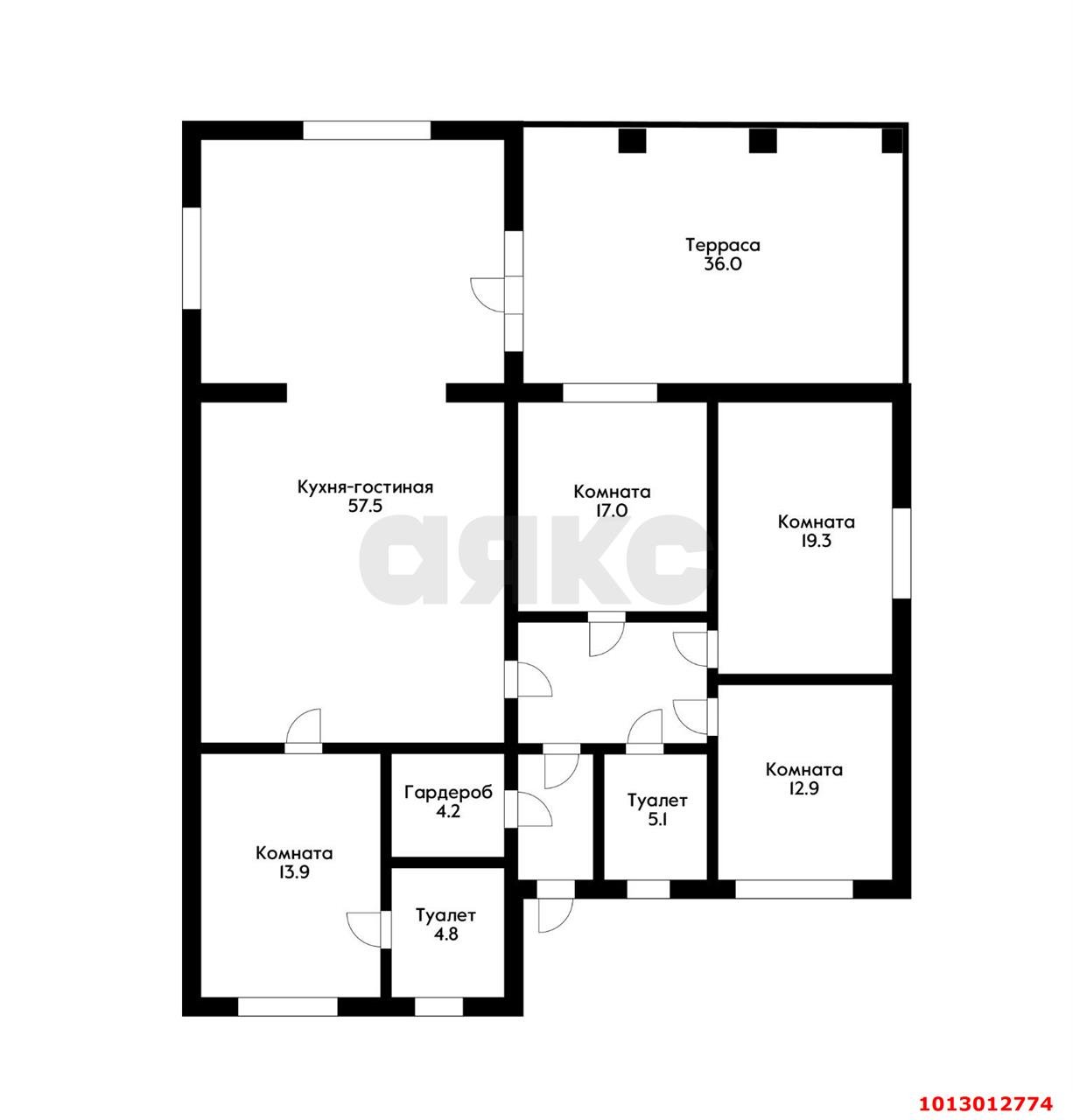 Фото №5: Дом 201 м² + 6.5 сот. - Ленина, мкр. Карасунский внутригородской округ, ул. Раздольная, 106
