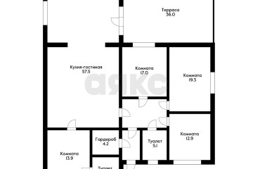 Фото №5: Дом 201 м² - Ленина, мкр. Карасунский внутригородской округ, ул. Раздольная, 106