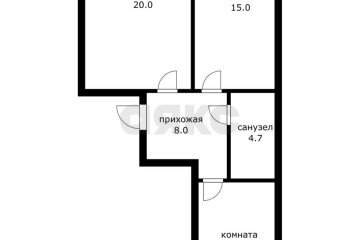 Фото №1: 2-комнатная квартира 72 м² - Краснодар, мкр. жилой комплекс Дыхание, ул. Лётчика Позднякова, 2к4