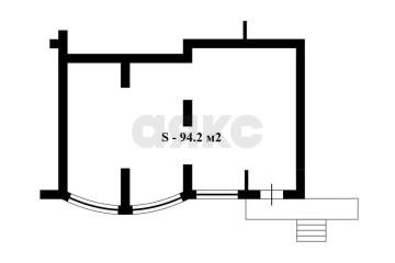 Фото №1: Торговое помещение <span class="whitespace-nowrap">94 м²</span>, <span class="whitespace-nowrap">1/16 эт.</span> - Краснодар, мкр. жилой комплекс Победа-2, ул. Цезаря Куникова, 35