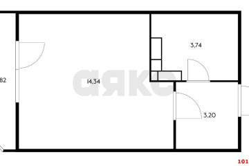 Фото №5: Студия 21 м² - Краснодар, мкр. жилой комплекс Ural, ул. Уральская, 87/7