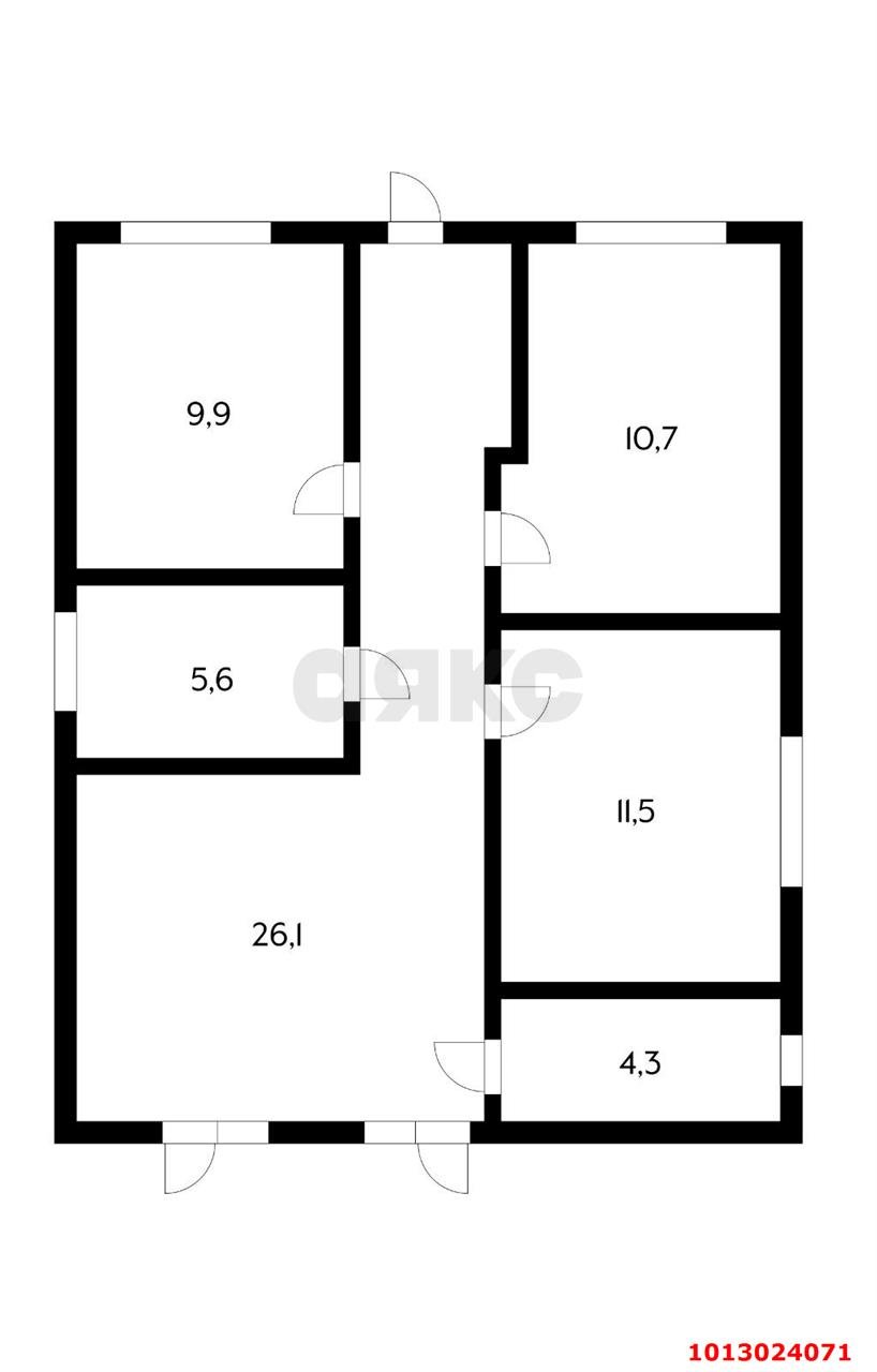 Фото №9: Дом 68 м² + 4 сот. - Елизаветинская, некоммерческое  Ветеран, 37