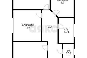 Фото №1: Дом 90 м² - Яблоновский, ул. Калинина, 44
