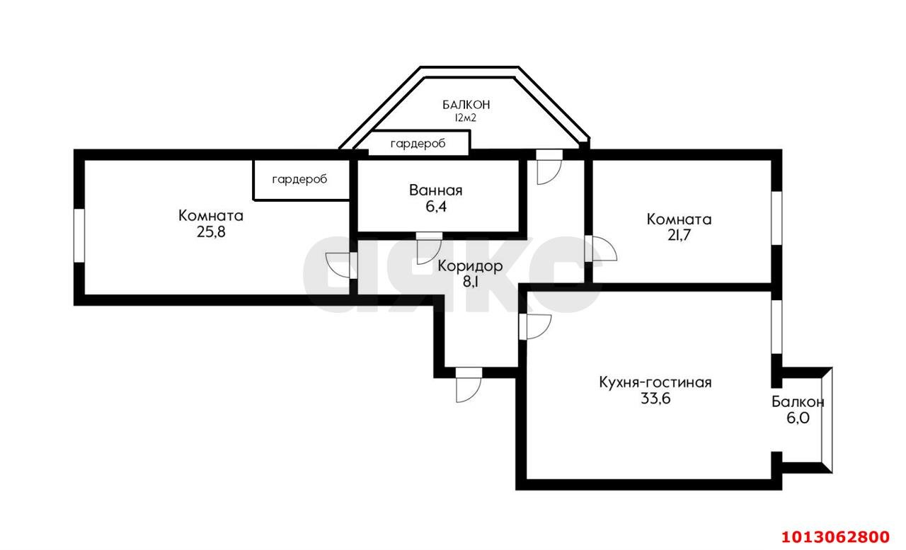Фото №20: 3-комнатная квартира 106 м² - Краснодар, Немецкая Деревня, ул. Баварская, 8