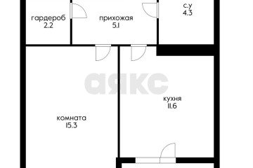 Фото №4: 1-комнатная квартира 41 м² - Краснодар, мкр. жилой комплекс Нeo-квартал Красная Площадь, ул. им. Мурата Ахеджака, 12к1