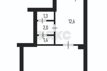 Фото №1: Торговое помещение 54 м² - Берёзовый, мкр. жилой комплекс Прогресс, ул. имени В.М. Бехтерева, 2Ак1