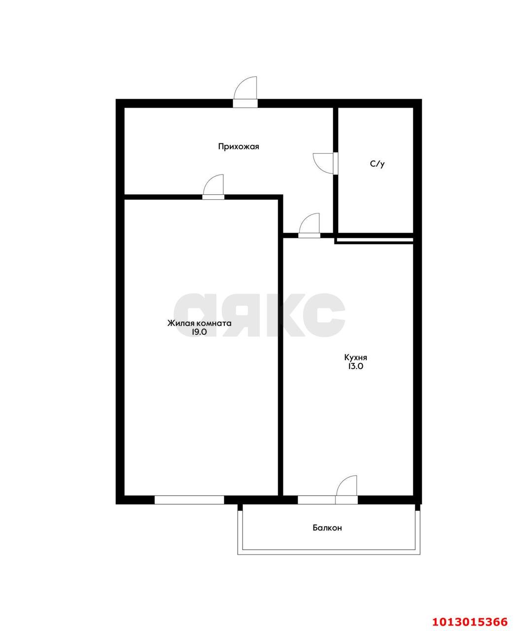 Фото №11: 1-комнатная квартира 45 м² - Краснодар, имени Петра Метальникова, ул. Петра Метальникова, 5