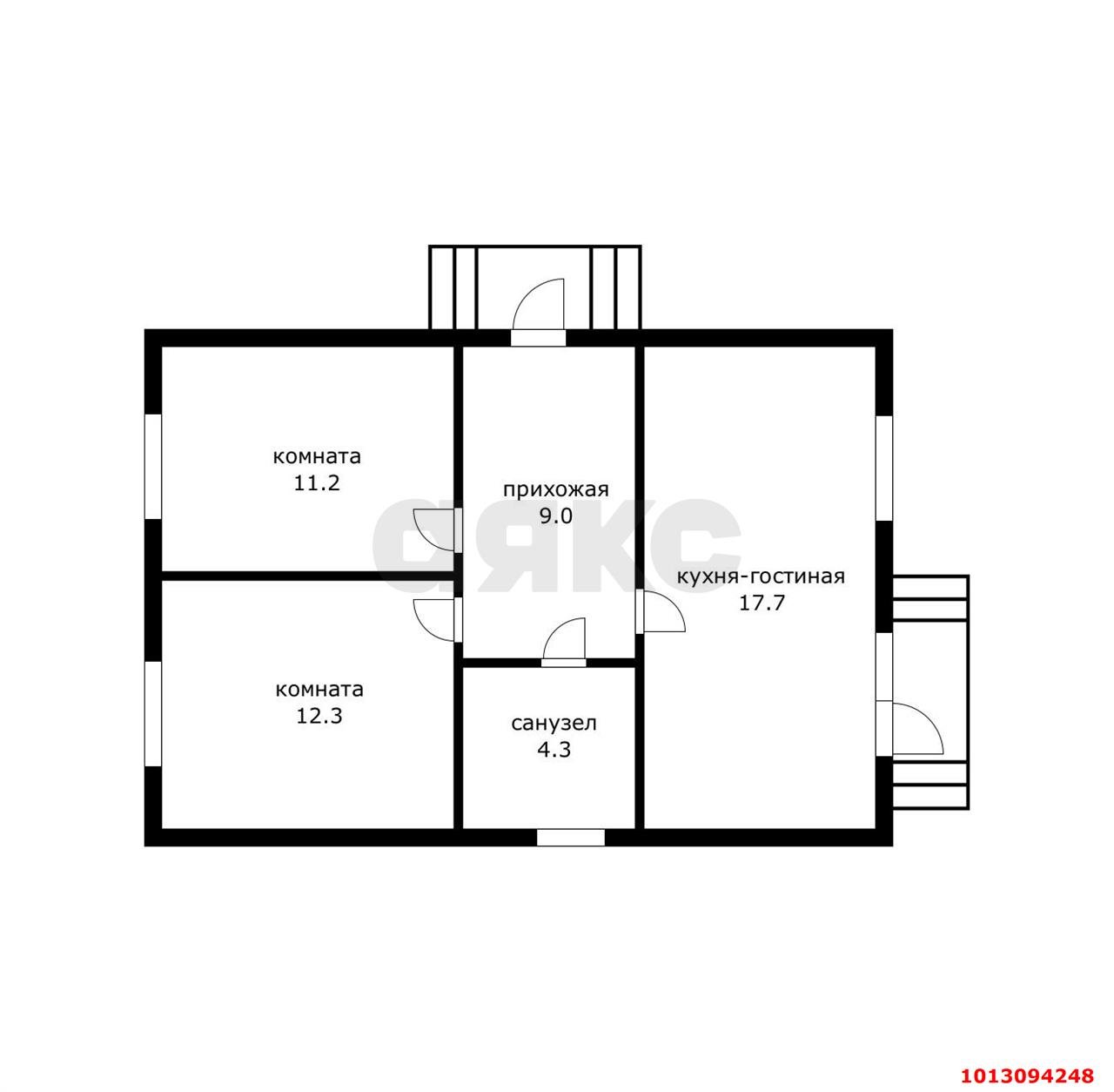 Фото №11: Дом 60 м² + 3 сот. - Копанской, Прикубанский внутригородской округ, ул. Красные Зори, 66к1