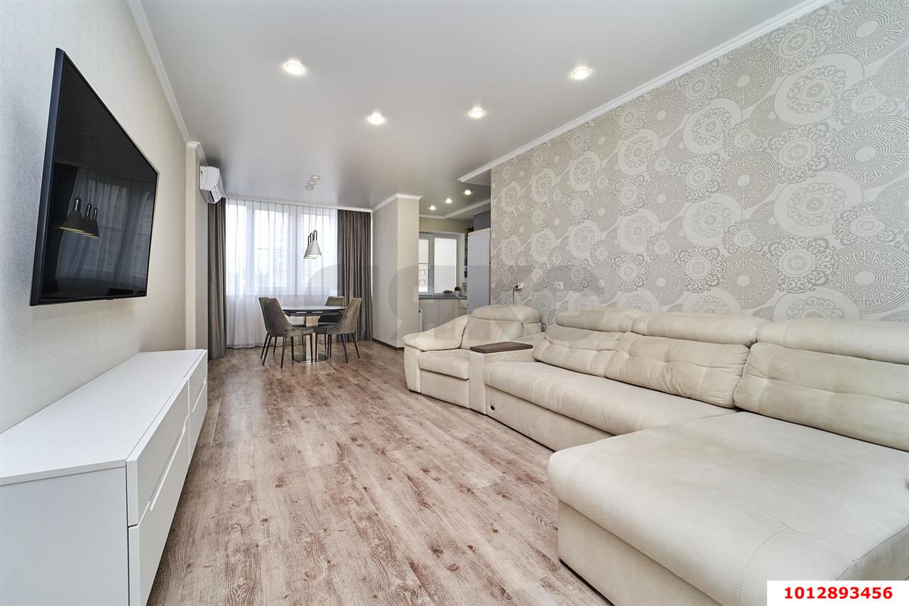 Фото №5: 3-комнатная квартира 81 м² - Краснодар, Прикубанский внутригородской округ, Россинского, мкр. жилой комплекс Инсити, ул. Командорская, 5/2