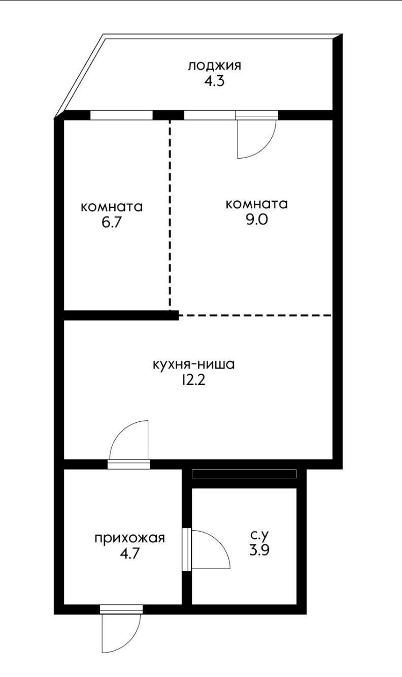 Фото №13: 1-комнатная квартира 36 м² - Краснодар, Прикубанский внутригородской округ, Россинского, мкр. жилой комплекс Red777, ул. Адмирала Крузенштерна, 5к1