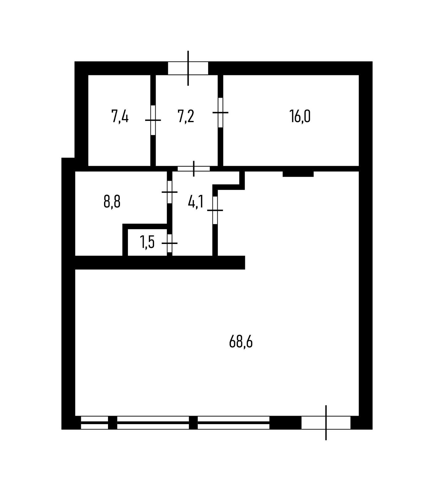Фото №5: Коммерция 113 м² - Краснодар, Центральный, мкр. Центральный внутригородской округ, ул. Коммунаров, 65