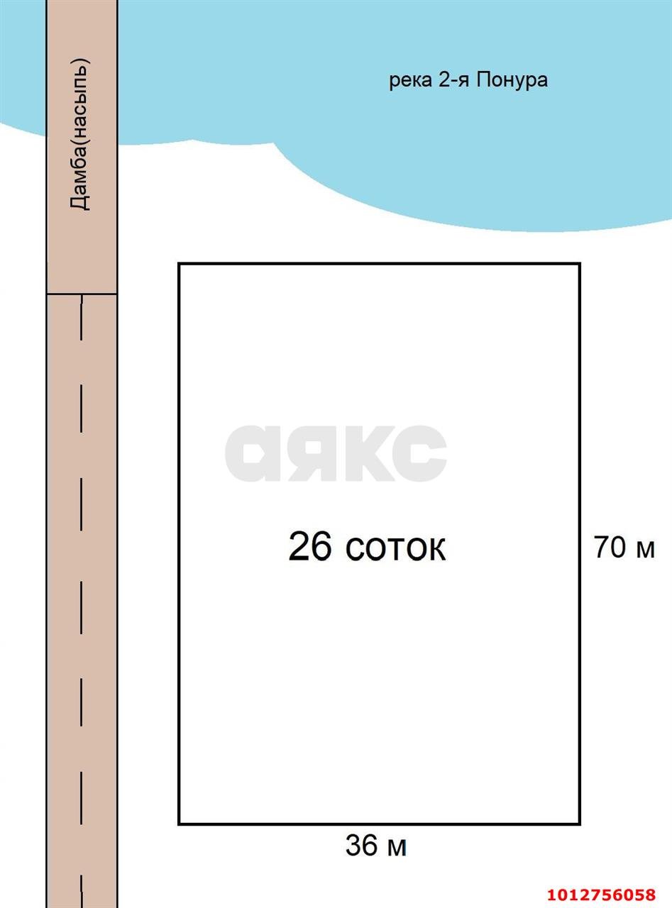 Фото №4: Земельный участок 26 сот. - Карла Маркса, ул. Южная, 228