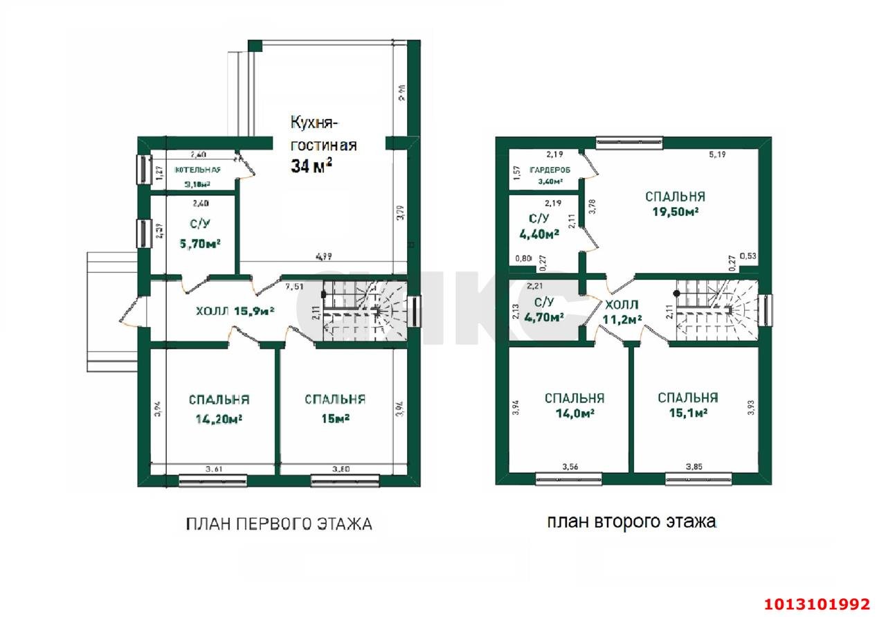 Фото №20: Дом 153 м² + 6 сот. - Козет, коттеджный  Солнечный, ул. Меза, 24