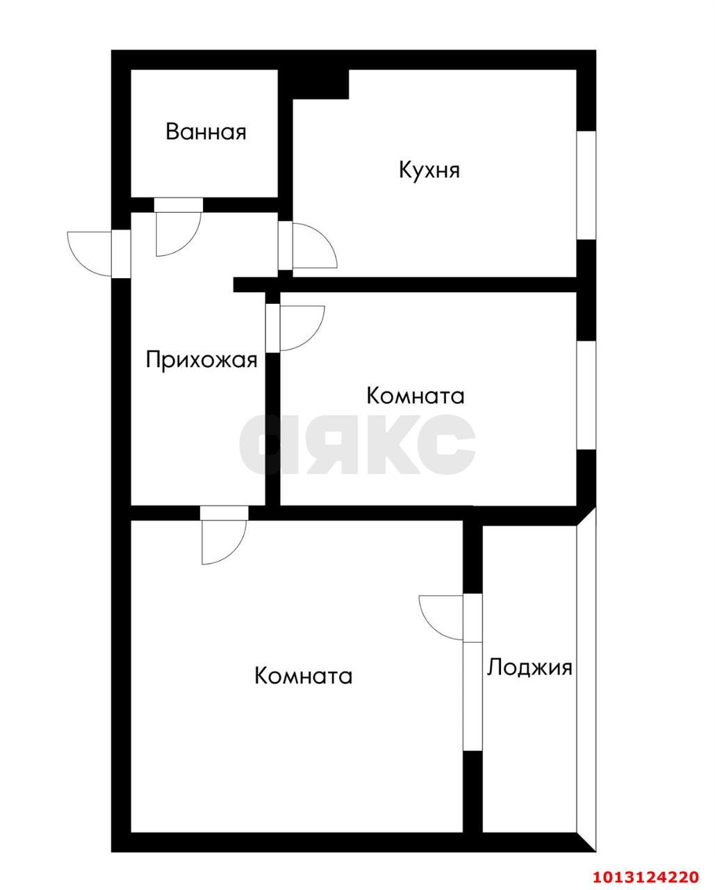 Фото №11: 2-комнатная квартира 55 м² - Краснодар, Школьный, ул. Школьная, 17
