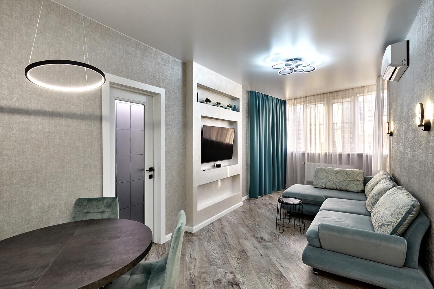 Фото №1: 2-комнатная квартира 65 м² - Краснодар, Прикубанский внутригородской округ, жилой комплекс Приоритет, жилой комплекс Мозаика, ж/м имени Демьяна Бедного, ул. Степная, 1/1