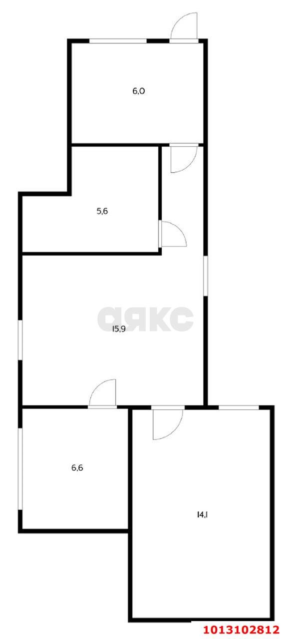 Фото №10: Часть дома 50 м² + 1.5 сот. - Краснодар, Славянский, ул. Сочинская, 44