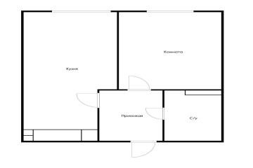 Фото №5: 1-комнатная квартира 33 м² - Новая Адыгея, мкр. жилой комплекс Баланс, ул. Береговая, 1к4