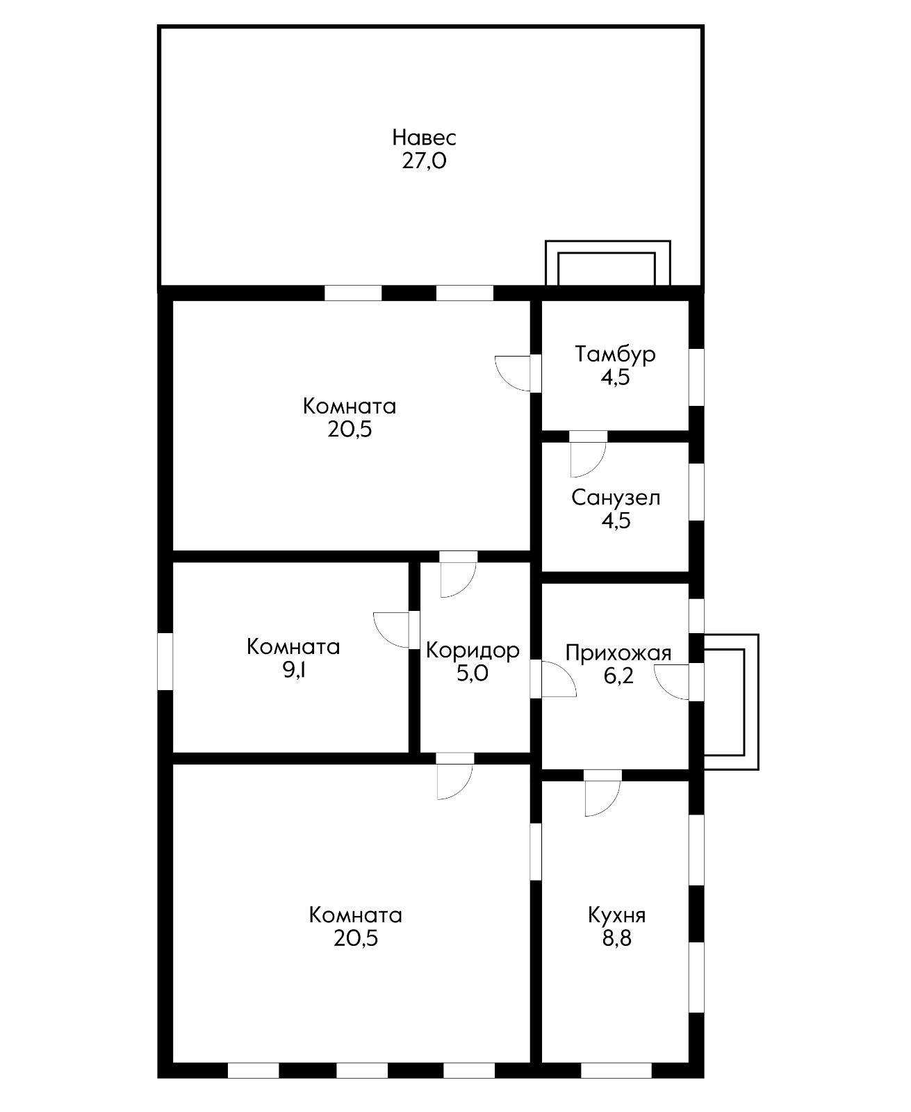 Фото №2: Дом 83 м² + 4.51 сот. - Краснодар, мкр. Карасунский внутригородской округ, ул. Пролетарская, 23