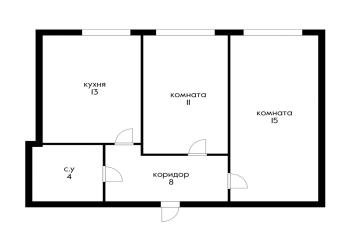 Фото №4: 2-комнатная квартира 51 м² - Краснодар, мкр. жилой комплекс Дубровка, ул. Беговая, 56к2