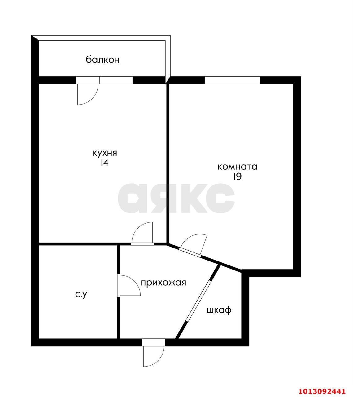 Фото №19: 1-комнатная квартира 49 м² - Краснодар, Западный внутригородской округ, мкр. Фестивальный, ул. Дальняя, 4/2к2