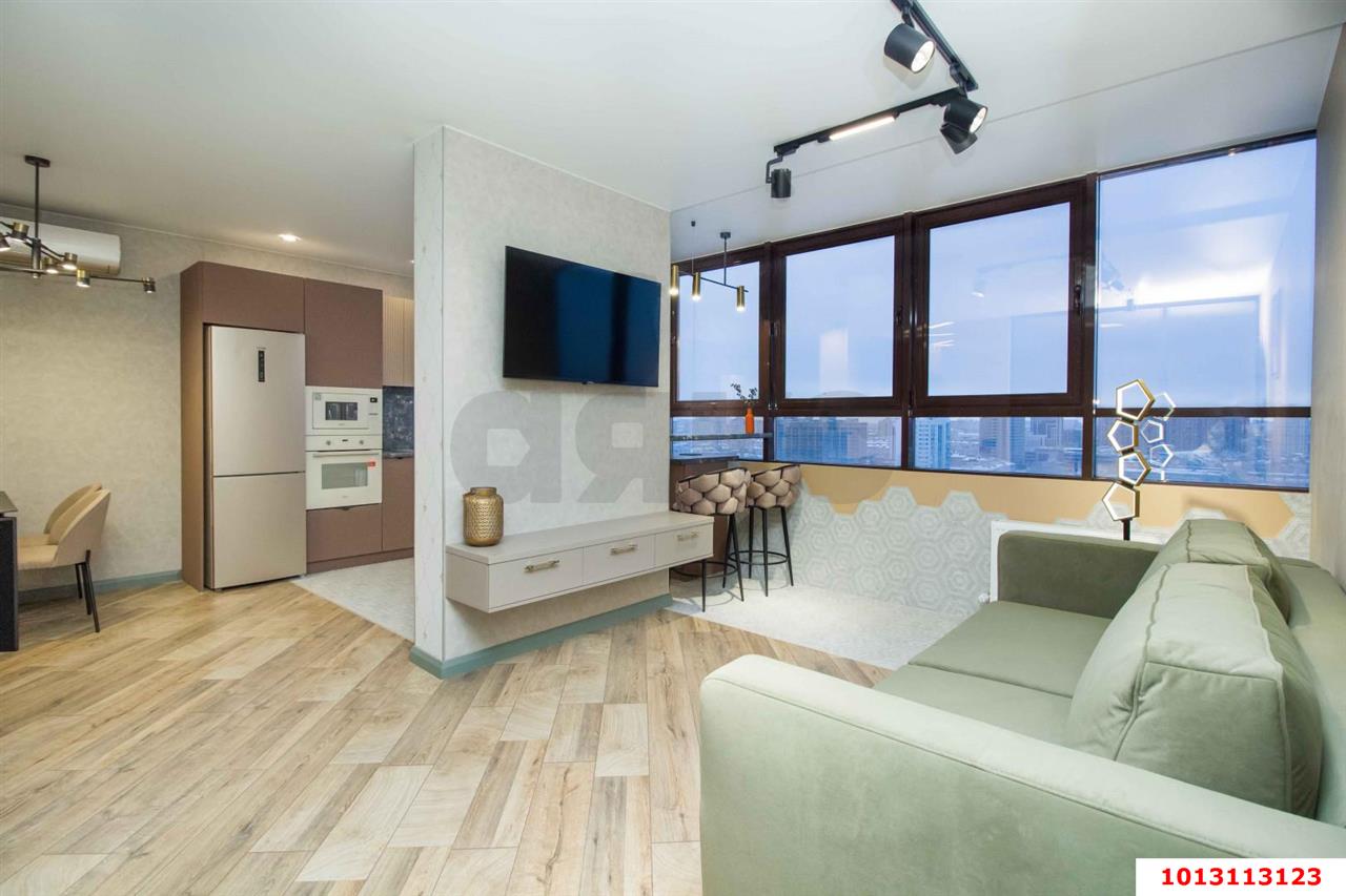 Фото №1: 2-комнатная квартира 50 м² - Краснодар, Западный внутригородской округ, Фестивальный, мкр. жилой комплекс Маршал, ул. Гаражная, 87