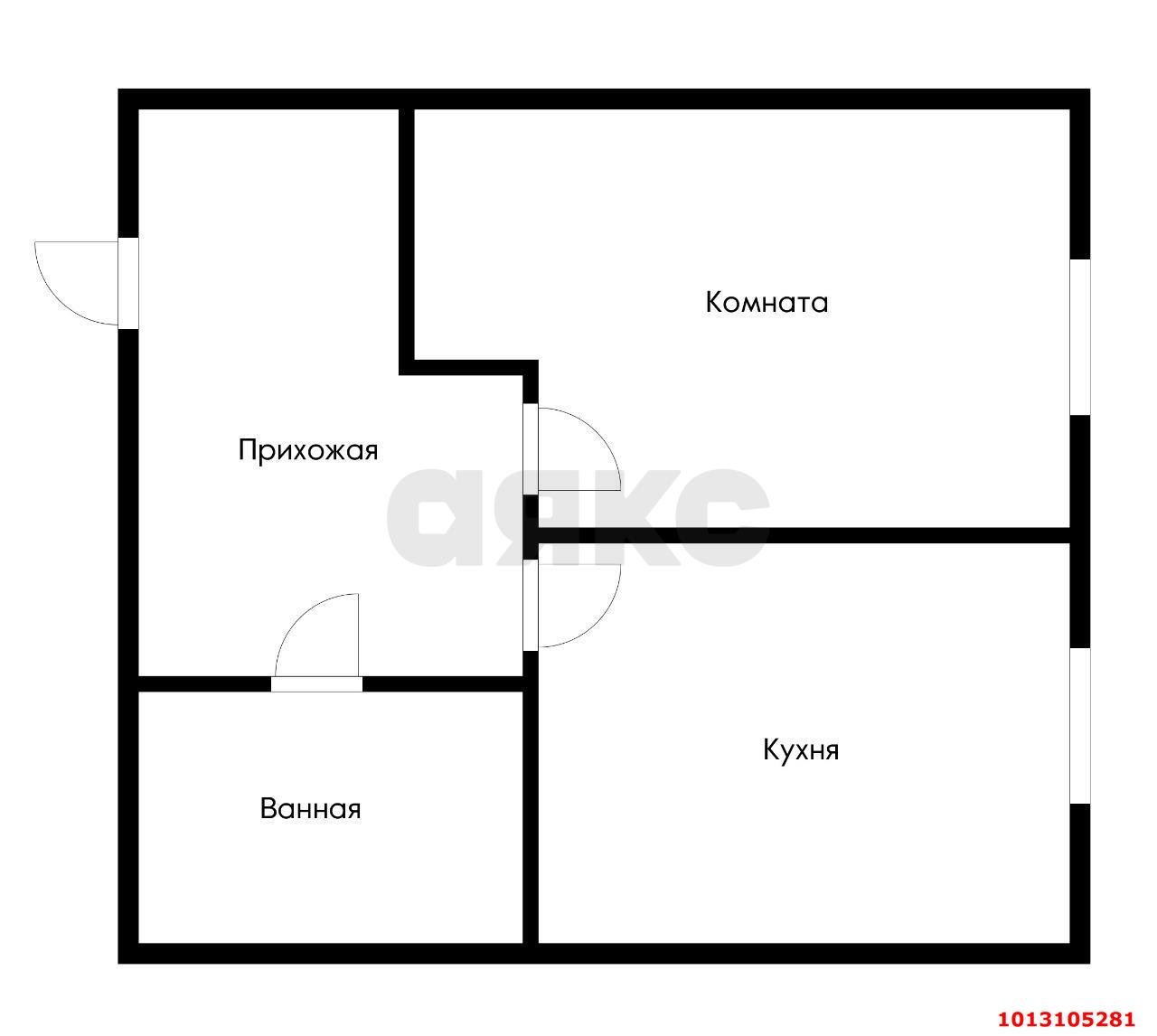 Фото №6: 1-комнатная квартира 37 м² - Краснодар, имени Петра Метальникова, ул. Петра Метальникова, 5к3