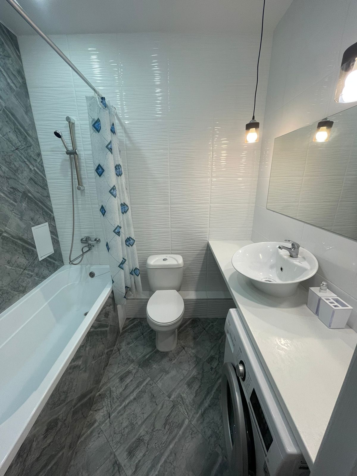 Фото №6: 2-комнатная квартира 46 м² - Краснодар, Прикубанский внутригородской округ, Музыкальный, ЖК Акварели, мкр. имени Петра Метальникова, ул. Петра Метальникова, 3/1к2