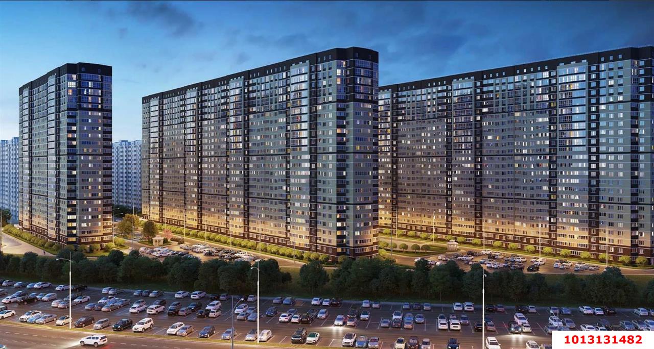 Фото №3: 2-комнатная квартира 46 м² - Краснодар, имени Петра Метальникова, ул. Петра Метальникова, 38