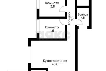 Фото №1: Дом 115 м² - Старобжегокай, ул. Полевая, 39