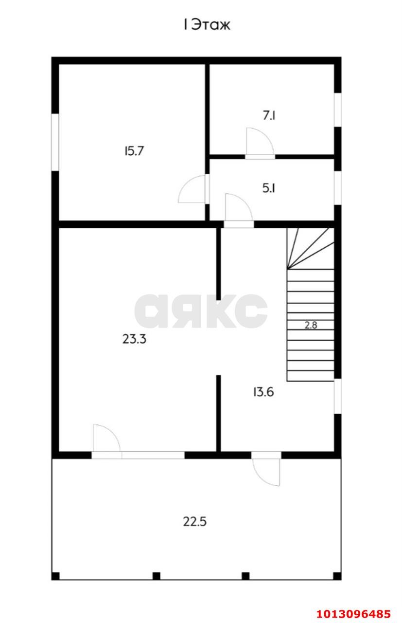 Фото №19: Дом 157 м² + 4 сот. - отделения № 3 СКЗНИИСиВ, Прикубанский внутригородской округ, п. коттеджный  Малиновка, ул. имени Героя Орлова, 28