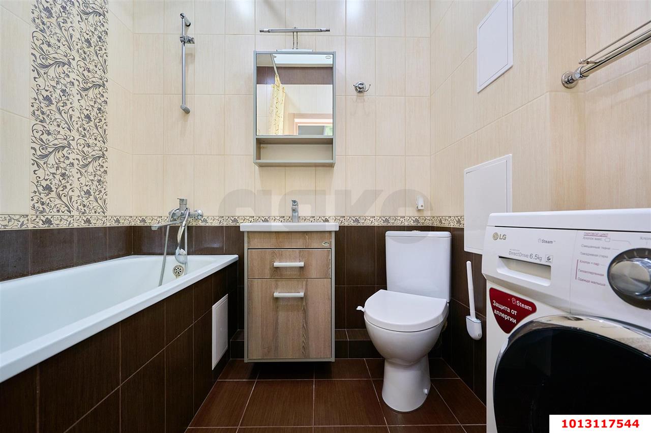 Фото №4: 1-комнатная квартира 42 м² - Краснодар, Карасунский внутригородской округ, Пашковский, жилой комплекс Гарант, мкр. Участок №24, ул. Бородинская, 150Бк1