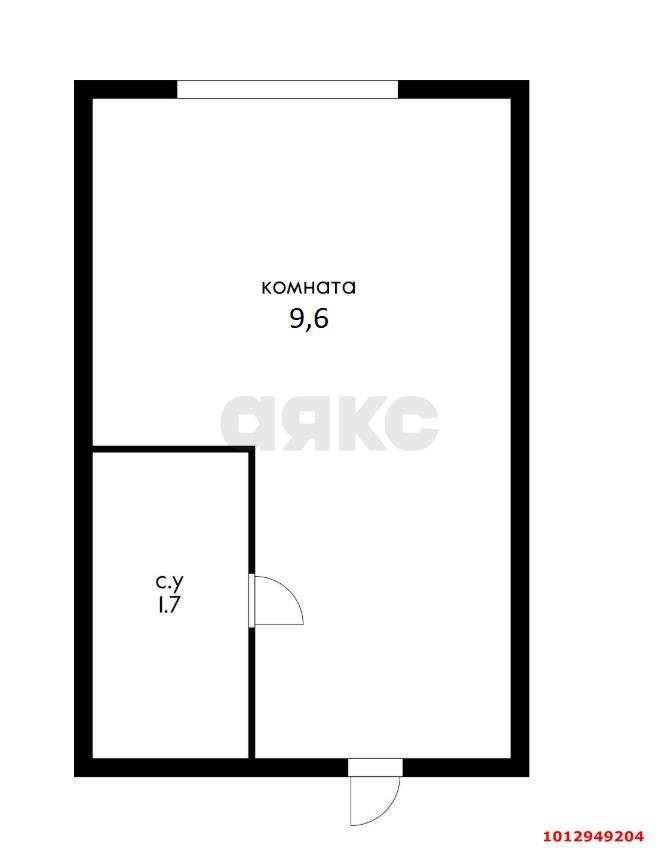 Фото №8: Студия 9 м² - Яблоновский, ул. Морская, 3