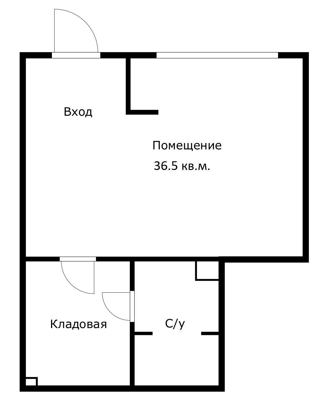 Фото №1: Коммерция 36 м² - Краснодар, Прикубанский внутригородской округ, Россинского, мкр. жилой комплекс Инсити-Парк, ул. Командорская, 1к1