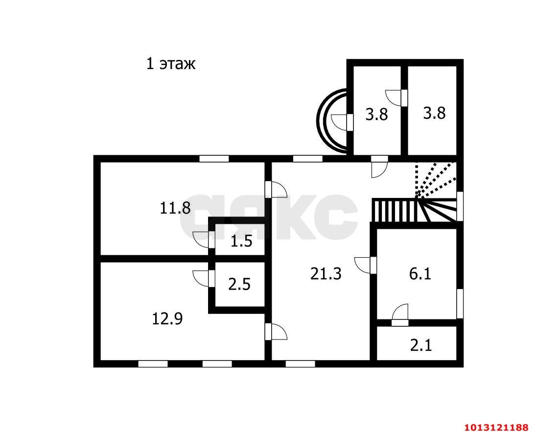 Фото №13: Дом 139 м² + 4 сот. - Краснодаргорстрой, мкр. Прикубанский внутригородской округ, ул. 2-я Первомайская, 45