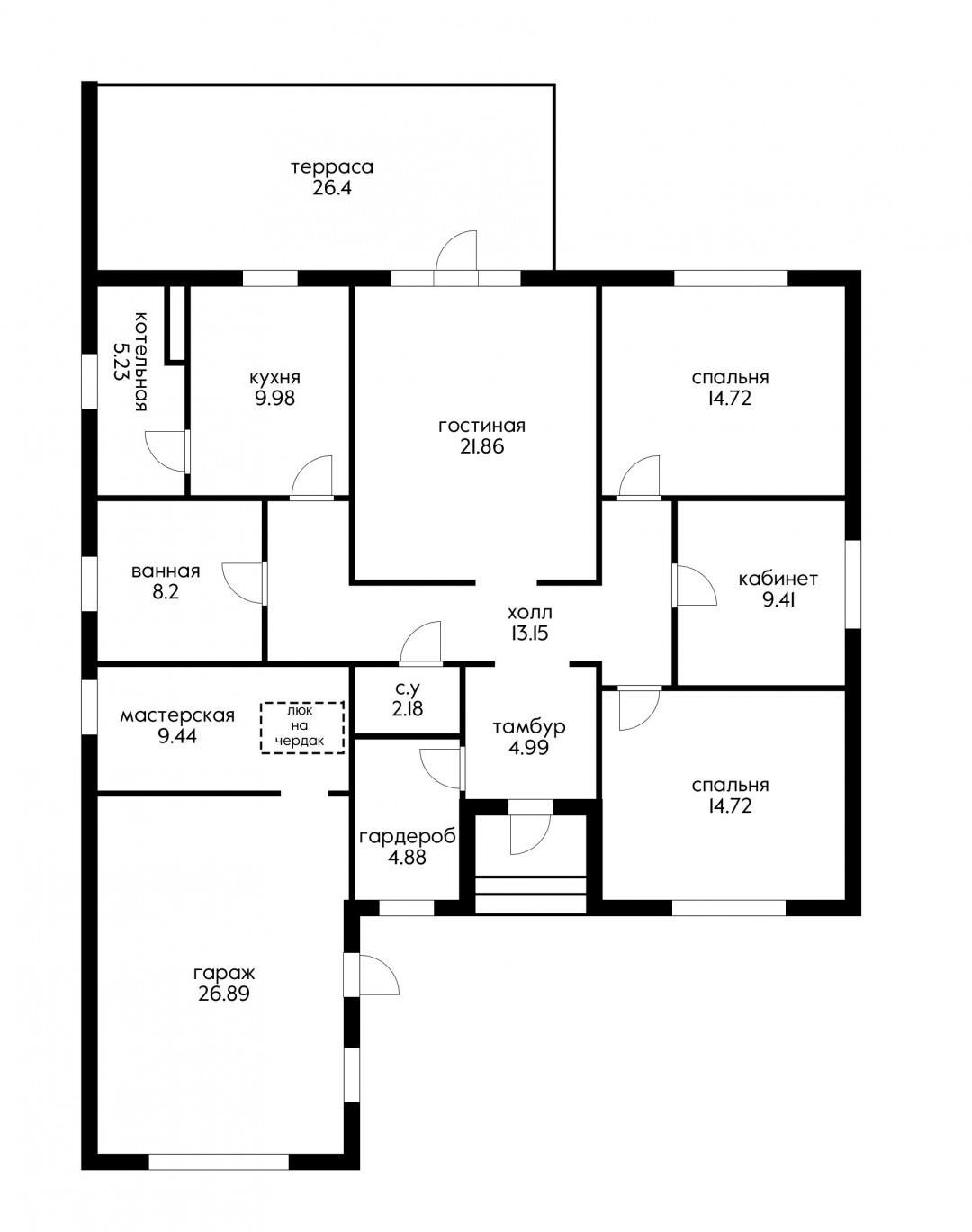 Фото №12: Дом 142 м² + 8.6 сот. - Российский, мкр. Прикубанский внутригородской округ, ул. Витебская, 50/11