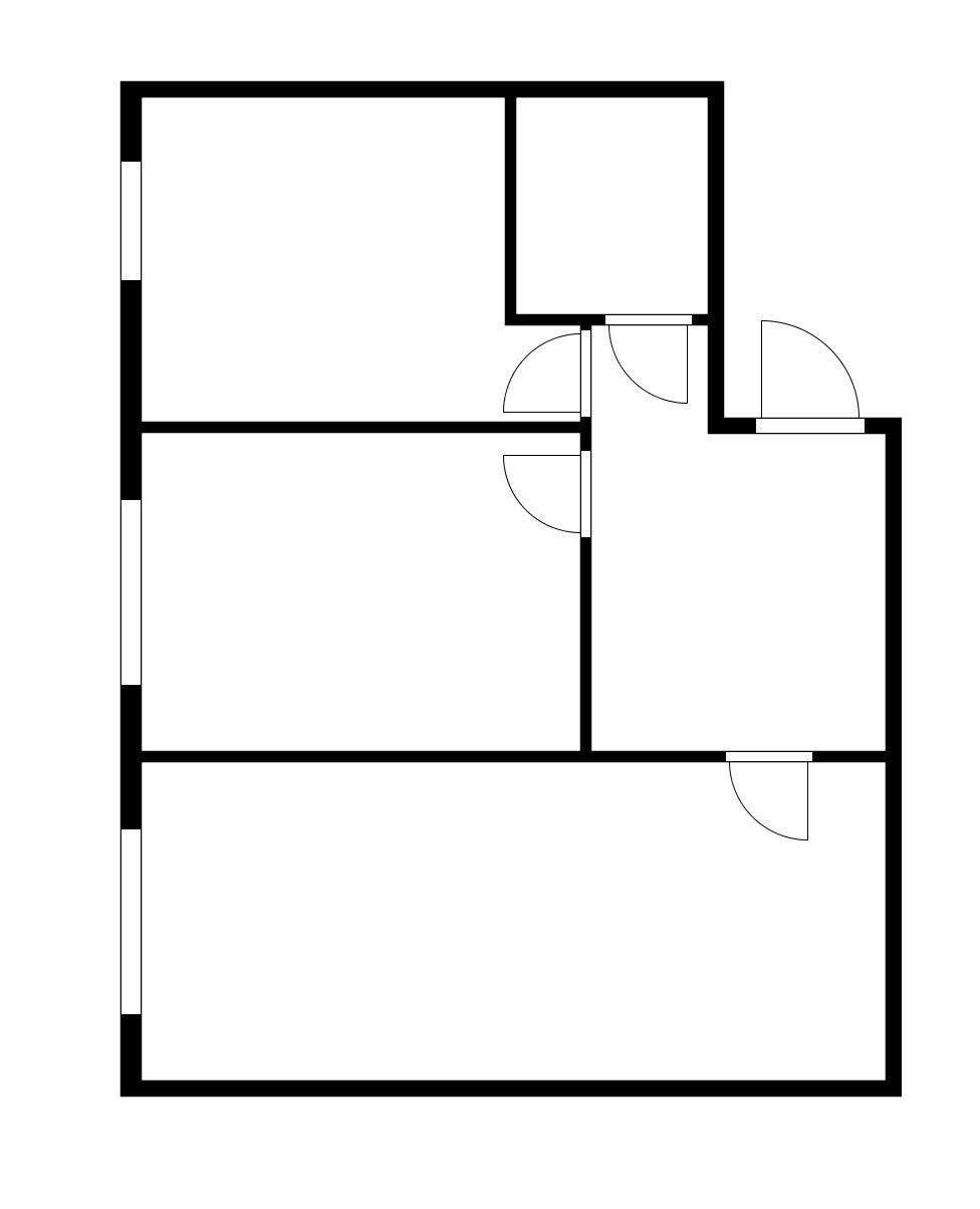 Фото №7: 3-комнатная квартира 56 м² - Краснодар, Прикубанский внутригородской округ, Завод Радиоизмерительных Приборов, мкр. Музыкальный, ул. имени С.В. Рахманинова, 21к1