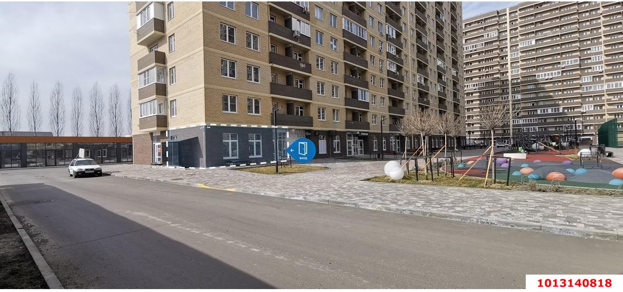 Фото №1: Торговое помещение 66 м² - Краснодар, жилой комплекс Дыхание, ул. Лётчика Позднякова, 2к14
