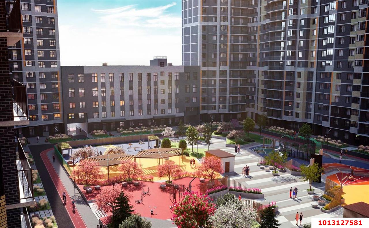 Фото №6: 1-комнатная квартира 43 м² - Краснодар, жилой комплекс Ural, ул. Уральская, 87/7