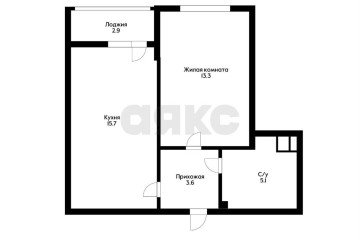 Фото №1: 1-комнатная квартира 40 м² - Краснодар, мкр. жилой комплекс Самолёт, ул. Западный Обход, 39/2