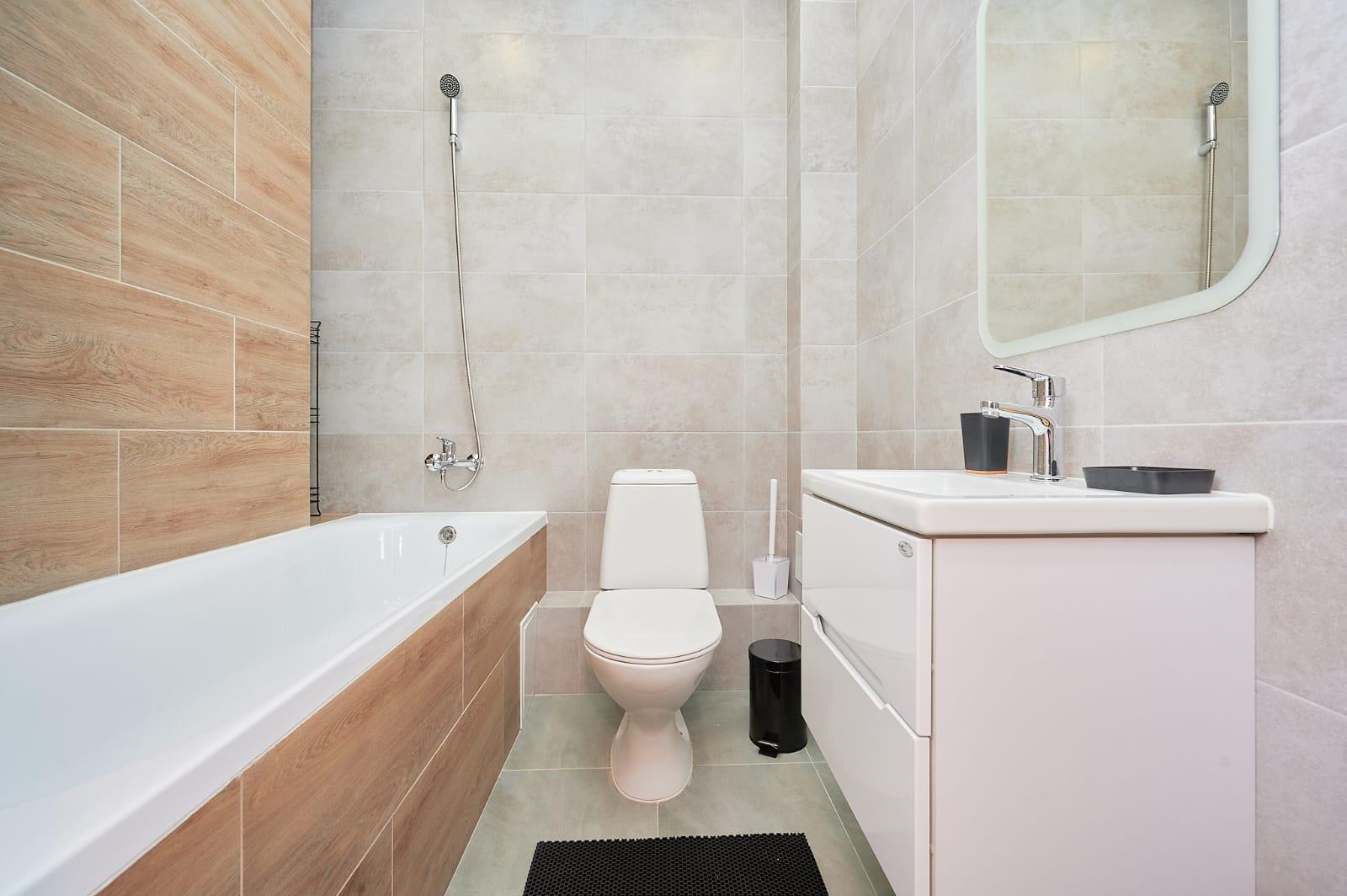 Фото №6: 1-комнатная квартира 38 м² - Краснодар, Прикубанский внутригородской округ, мкр. жилой комплекс Самолёт-2, ул. Западный Обход, 57к2