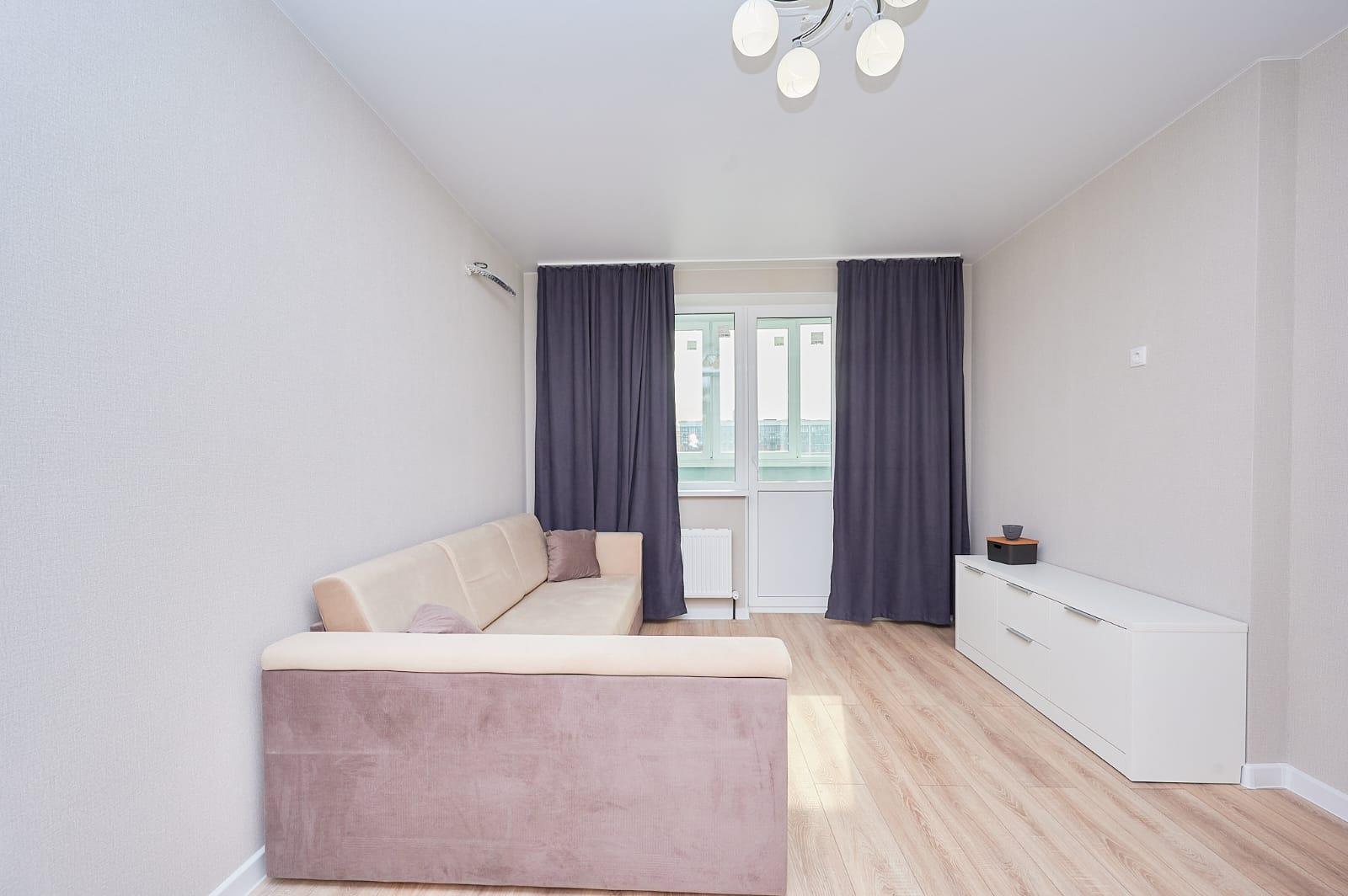 Фото №4: 1-комнатная квартира 38 м² - Краснодар, Прикубанский внутригородской округ, мкр. жилой комплекс Самолёт-2, ул. Западный Обход, 57к2