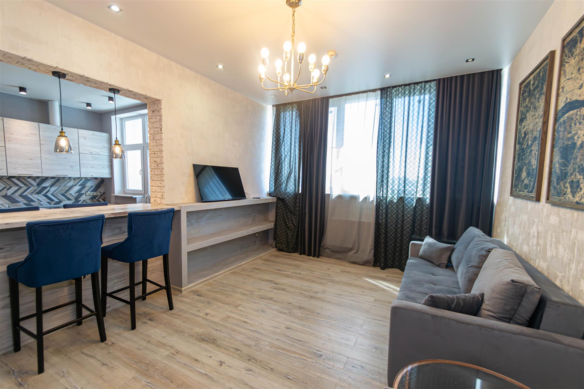 Фото №2: 2-комнатная квартира 78 м² - Краснодар, Западный внутригородской округ, Центральный, Центральный внутригородской округ, мкр. жилой комплекс Адмирал, ул. Кубанская набережная, 39