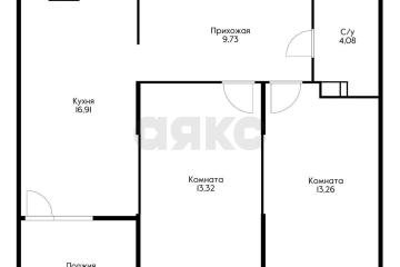 Фото №2: 2-комнатная квартира 63 м² - Краснодар, мкр. Любимово, 2