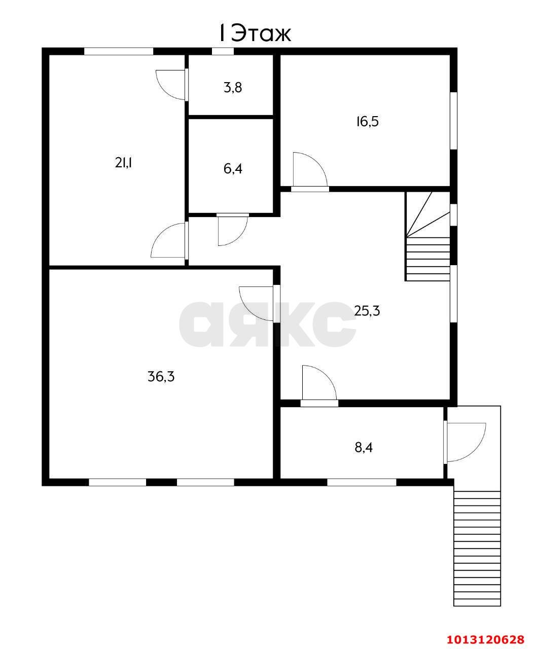 Фото №13: Дом 288 м² + 8.1 сот. - Краснодар, Сады Калинина, ул. Семёновская, 152