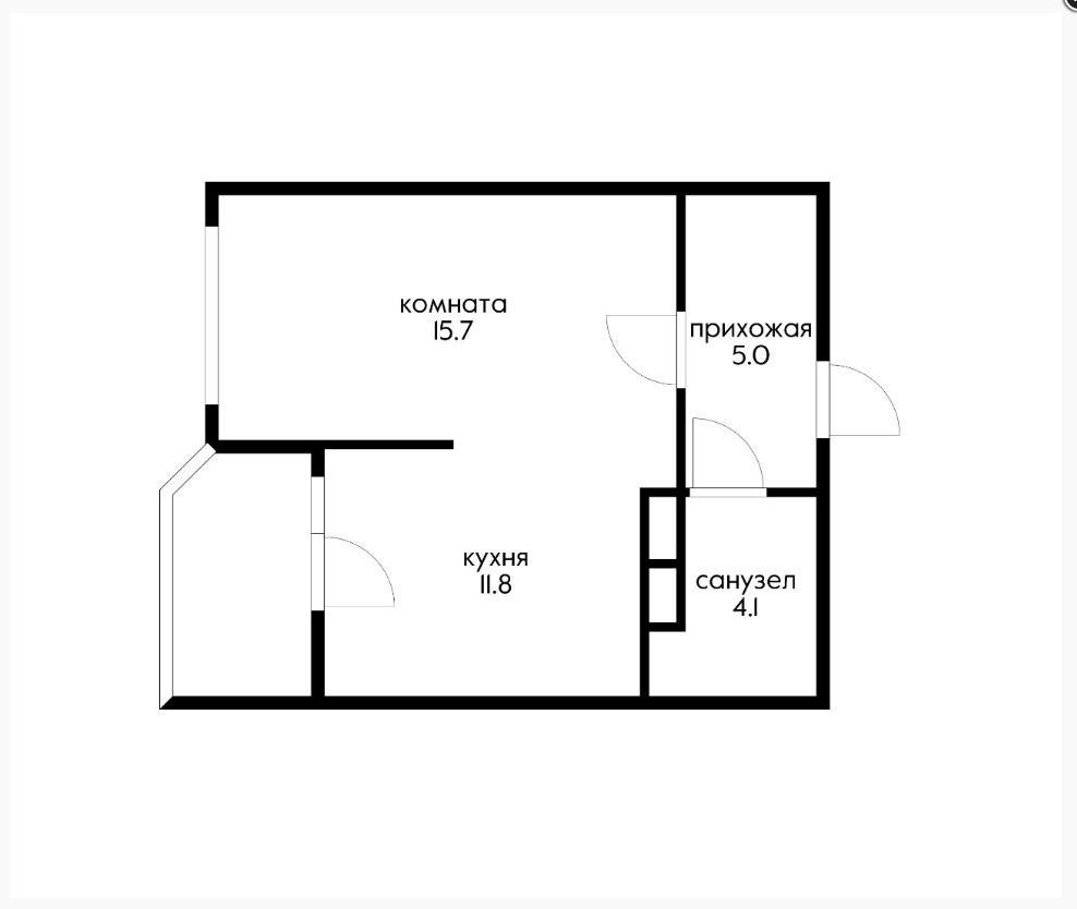 Фото №3: 1-комнатная квартира 40 м² - Краснодар, Карасунский внутригородской округ, мкр. жилой комплекс Сказка Град